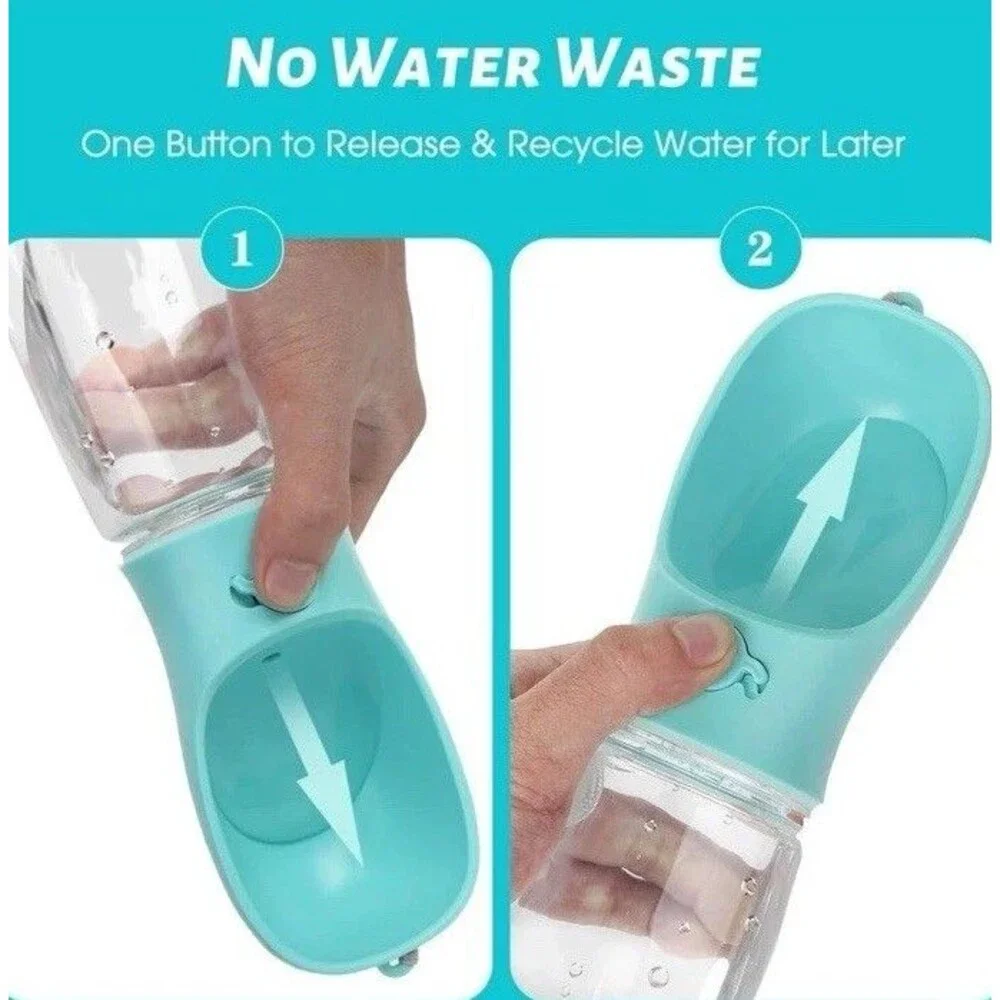 Pet Care Cup Water Bottle, Leak Proof Portable Travel Dog Water Dispenser